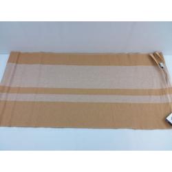 0 x 90 Solid Stripe Jute Blend Oversized Table Runner Jazz Gold - Hearth & Hand with Magnolia