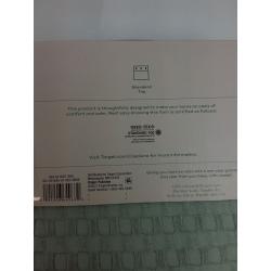 Waffle Shower Curtain Green-CASALUNA