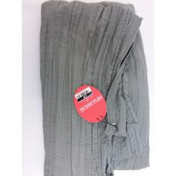 63x42 Crushed Sheer Curtain Panel Gray-Opalhouse