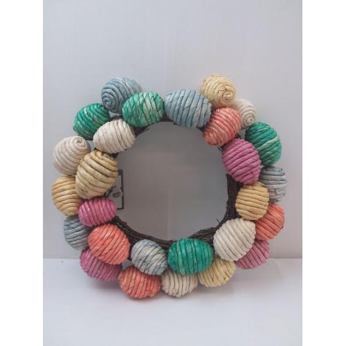 Egg Wreath- Multicolor