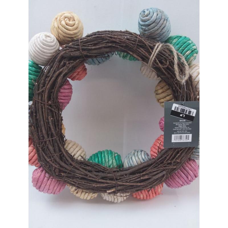 Egg Wreath- Multicolor