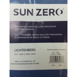 96x40 Harper Bright Vibes Grommet Top 100% Blackout Curtain Panel Blue