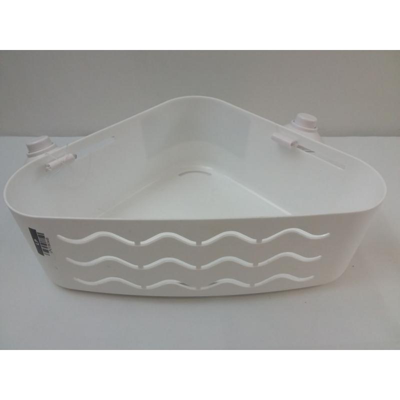 Shower Caddy Corner White