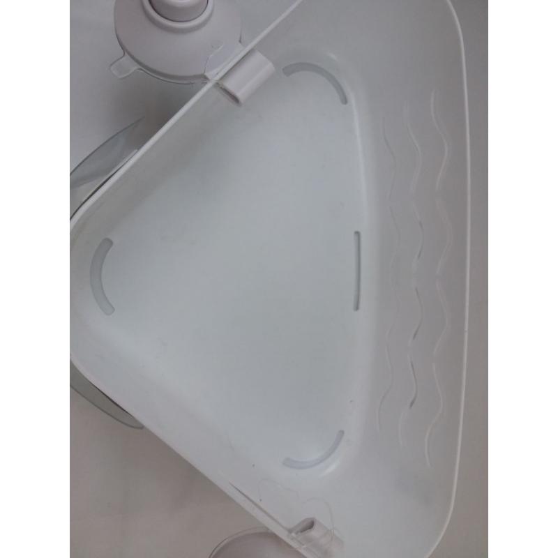 Shower Caddy Corner White