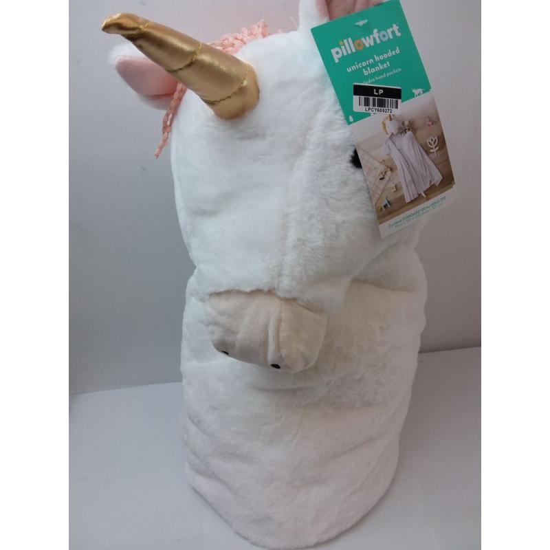 Unicorn Hooded Blanket - Pillowfort