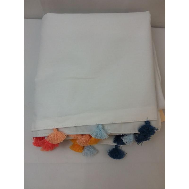 Blackout Tassel Curtain Panel - Pillowfort