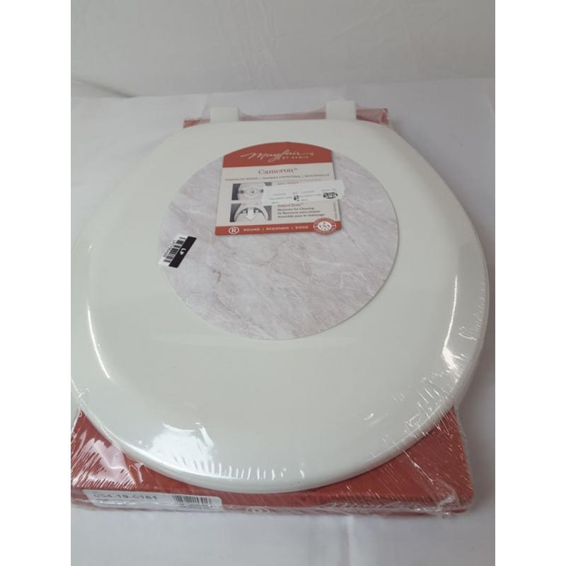 Mayfair Cameron Enameled Wood Toilet Seat