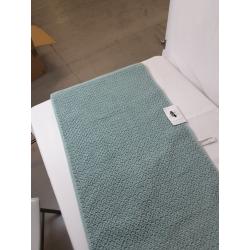 20x34 Antimicrobial Bath Mat Aqua - Total Fresh