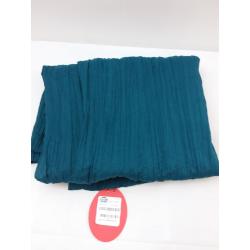 63x42 Crushed Sheer Curtain Panel Teal Blue - Opalhouse