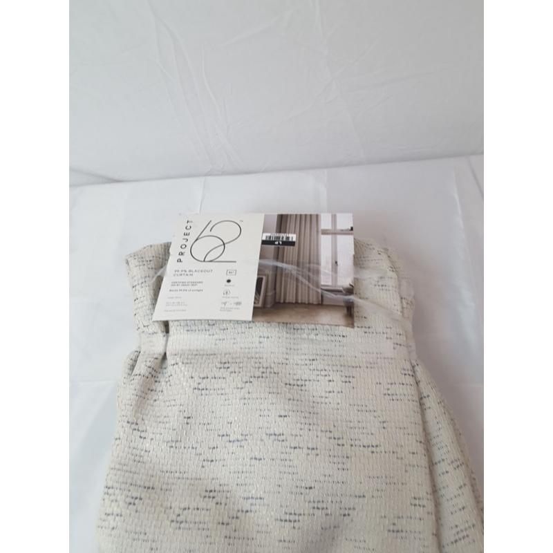 84x50 Doral Blackout Curtain Panel Cream - Project 62