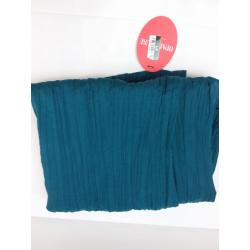63x42 Crushed Sheer Curtain Panel Teal Blue - Opalhouse
