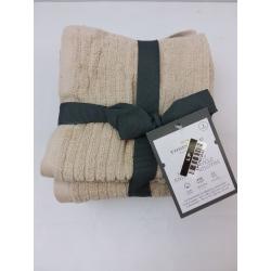 4pk Quick Dry Ribbed Hand/wash Towel Set Tan - Threshold