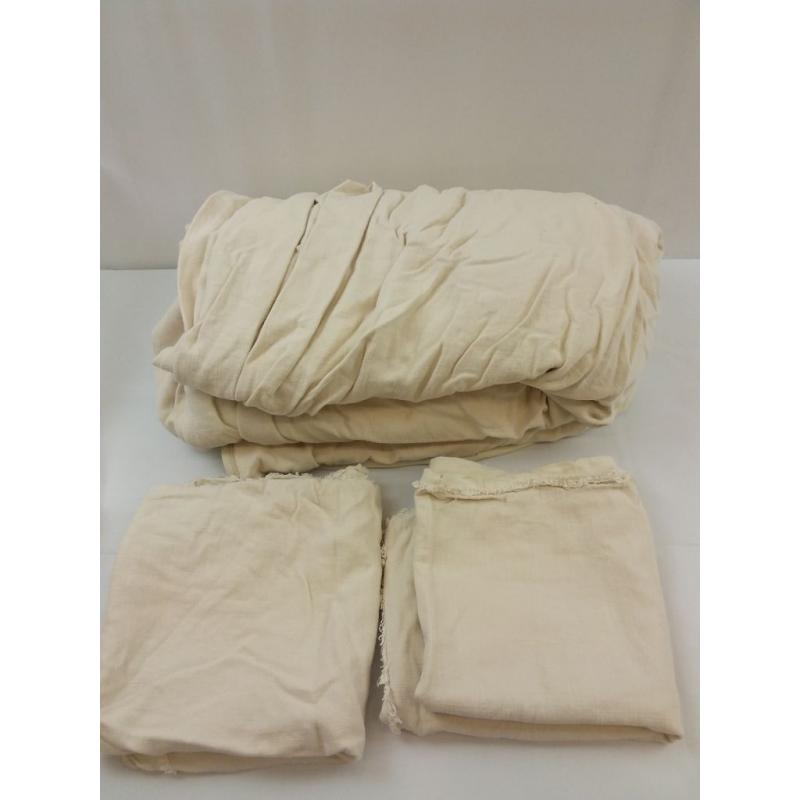 King Heavyweight Linen Blend Duvet Cover & Sham Set Natural - Casaluna