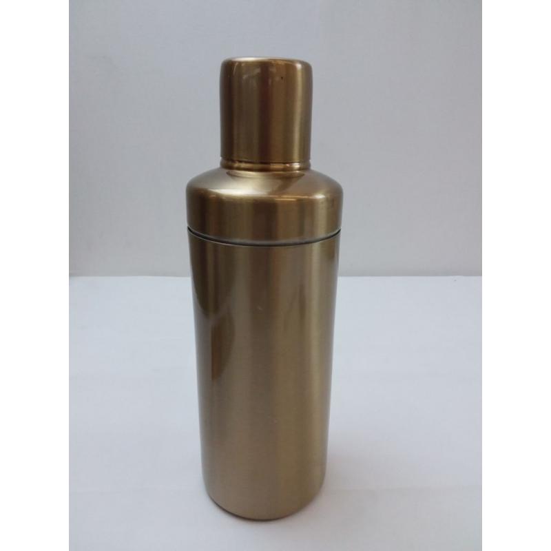 21oz Stainless Steel Cocktail Shaker Gold