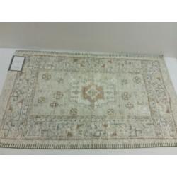 Vintage Persian Medallion Kitchen Rug Natural - Threshold