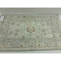 Vintage Persian Medallion Kitchen Rug Natural - Threshold