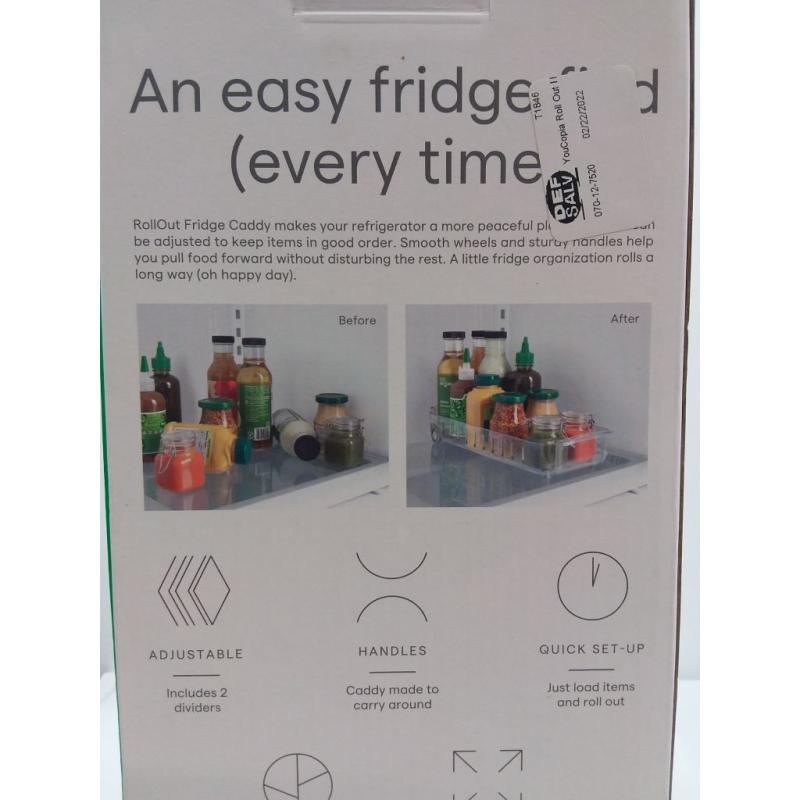 YouCopia Roll Out Fridge Caddy 6