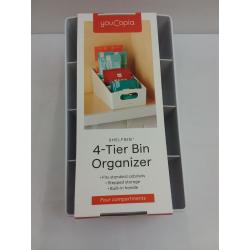 YouCopia ShelfBin 4-Tier Bin Small