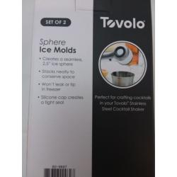 Tovolo Sphere Ice Molds Set of 2
