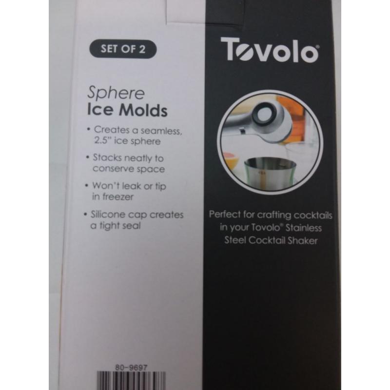 Tovolo Sphere Ice Molds Set of 2