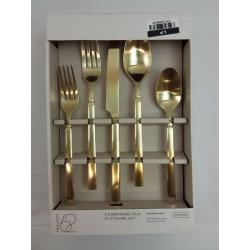 20pc Dux Silverware Set - Champagne