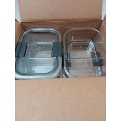 Rubbermaid 5pk 2.85 cup Brilliance Meal Prep Containers