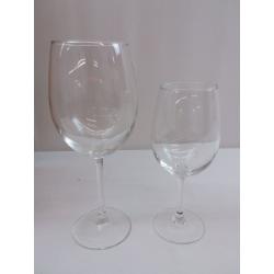 12pc Glass Assorted Wine Glasses