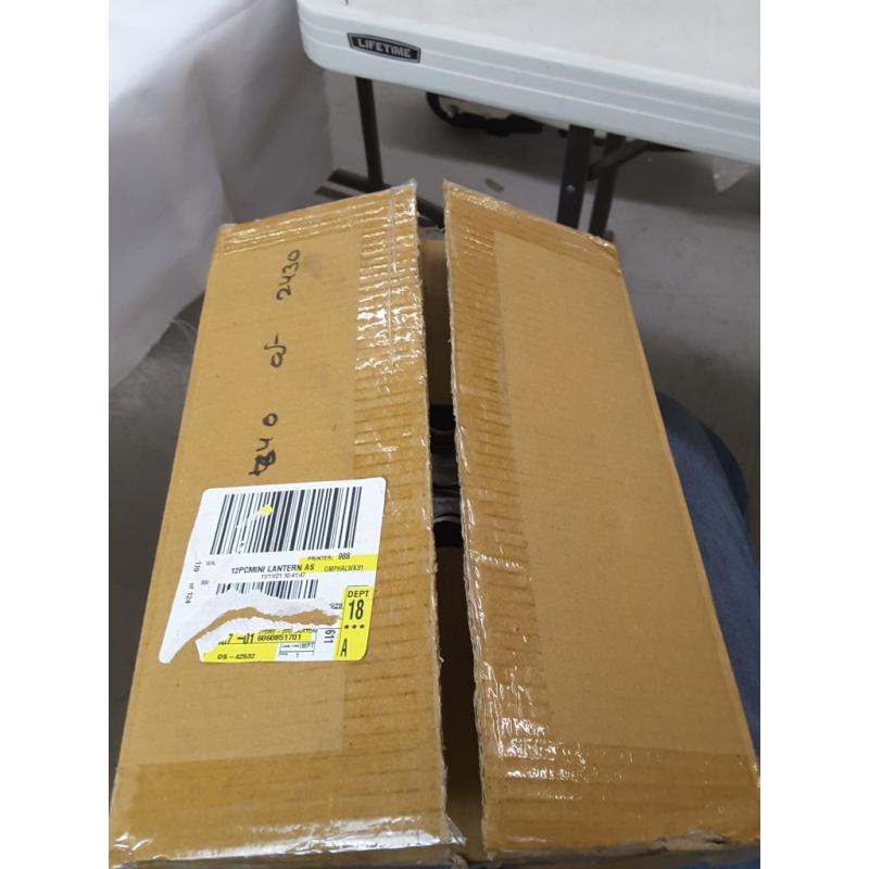 12 Piece Halloween Outdoor Mini Lanterns