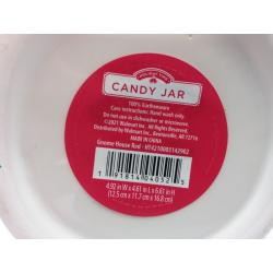 4.92x4.61x6.61 Gnome Candy Jar