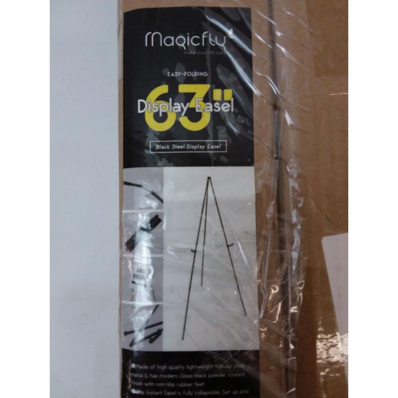 Black Steel Display Easel 63