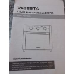 Electric Oven/Air Fryer Oven 18L