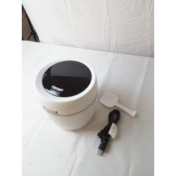 Mishcdea Small Rice Cooker 3 Cups Uncooked, 0.8L Mini Rice Cooker Personal Size for 1-2 People, Portable Rice Cooker Multifunction with Timer Delay & Keep Warm, Smart Touch-Screen, Nonstick Inner Pot, White