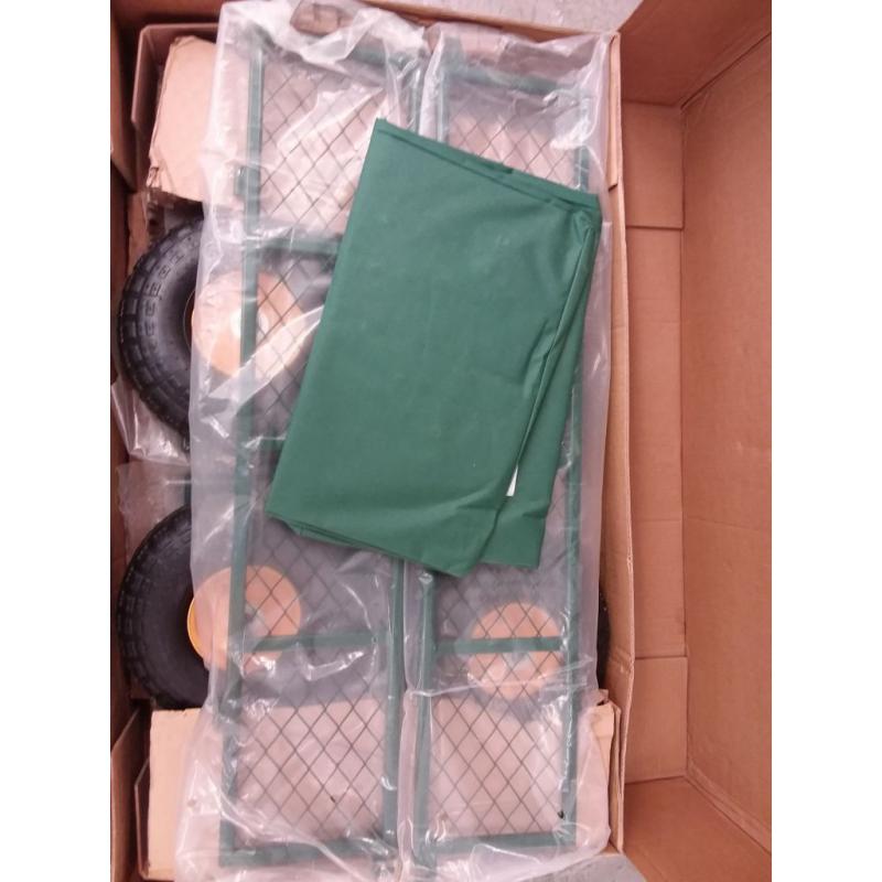 Steel Garden Wagon w/ Handle