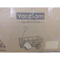 Steel Garden Wagon w/ Handle