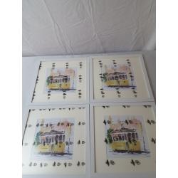 Annecy 12 X 12 White Picture Frames 4 Pieces