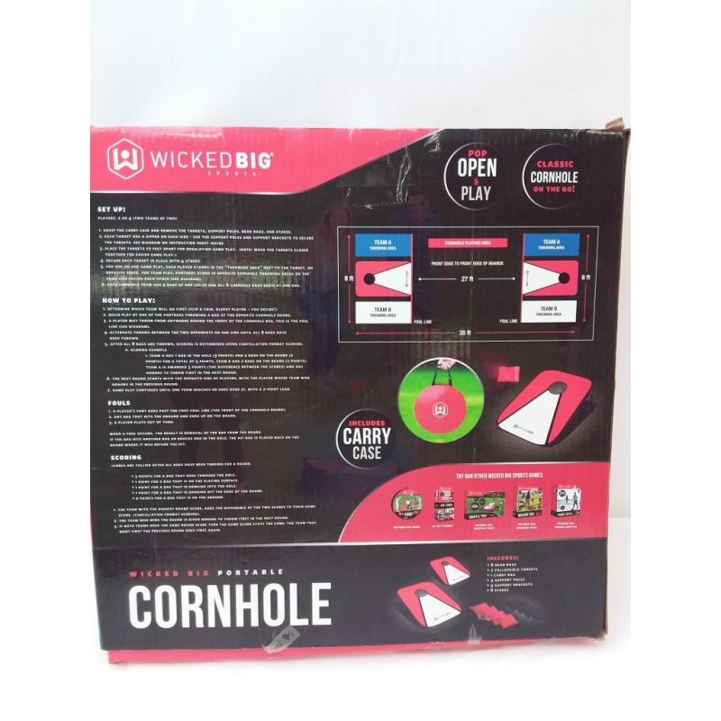 Wicked Big Sports Portable Cornhole