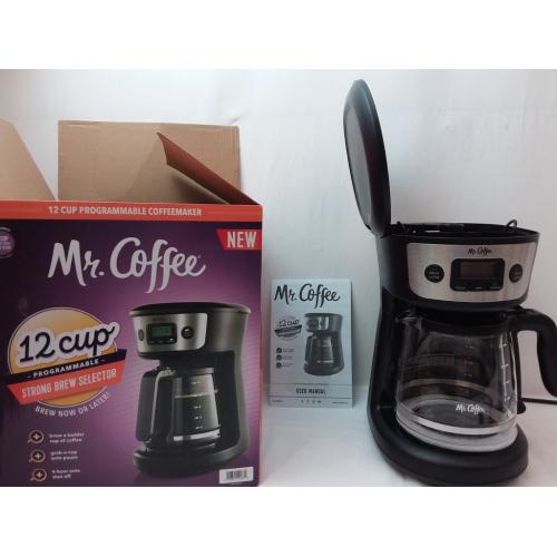 12 Cup Programmable Strong Brew Selector- Mr. Coffee