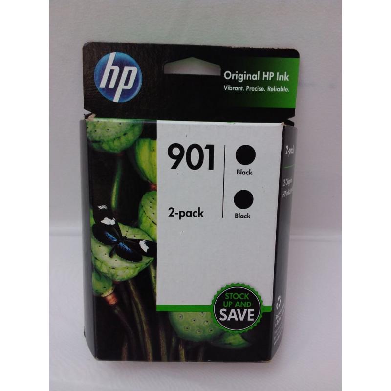 Original HP Ink 2-PK 901 Black- HP