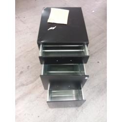 3 drawer steel filing cabinet