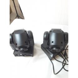 LED Moving Head Light 2 Pack -Xpcleoyz -30/60/90 Watt