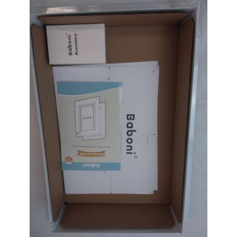 Pet Door for Wall, Steel Frame and Telescoping Tunnel, Aluminum Lock