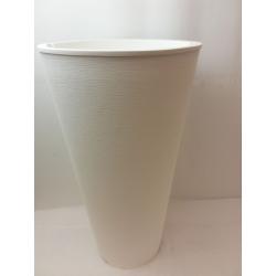 White Extra Large Outdoor Plant Pot 24 in