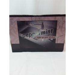 Peppermint Matte Black Kitchen Sink Faucet