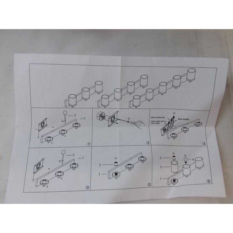 Light fixture- 5 bulb
