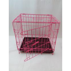 small Hot Pink Pet Cage