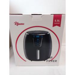 KQUEEN 5.5L 5.8 Quart Digital Air Fryer HF-155TS-C