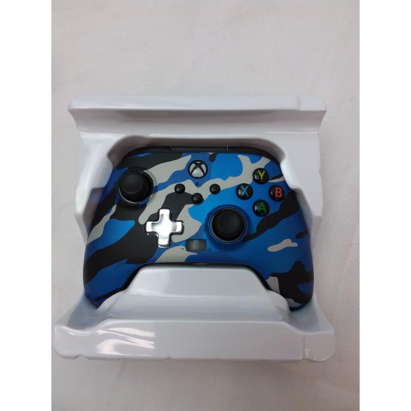 Enhanced Wired Controller for Xbox Series X|S - Blue Camo- PowerA