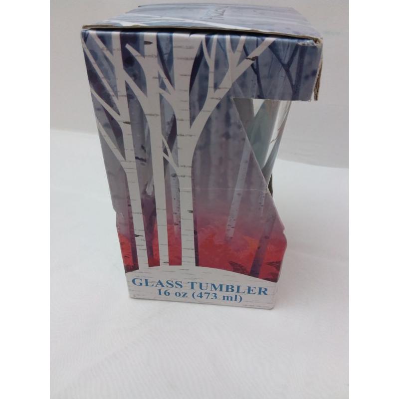 Disney Frozen 2 Glass Tumbler 16oz