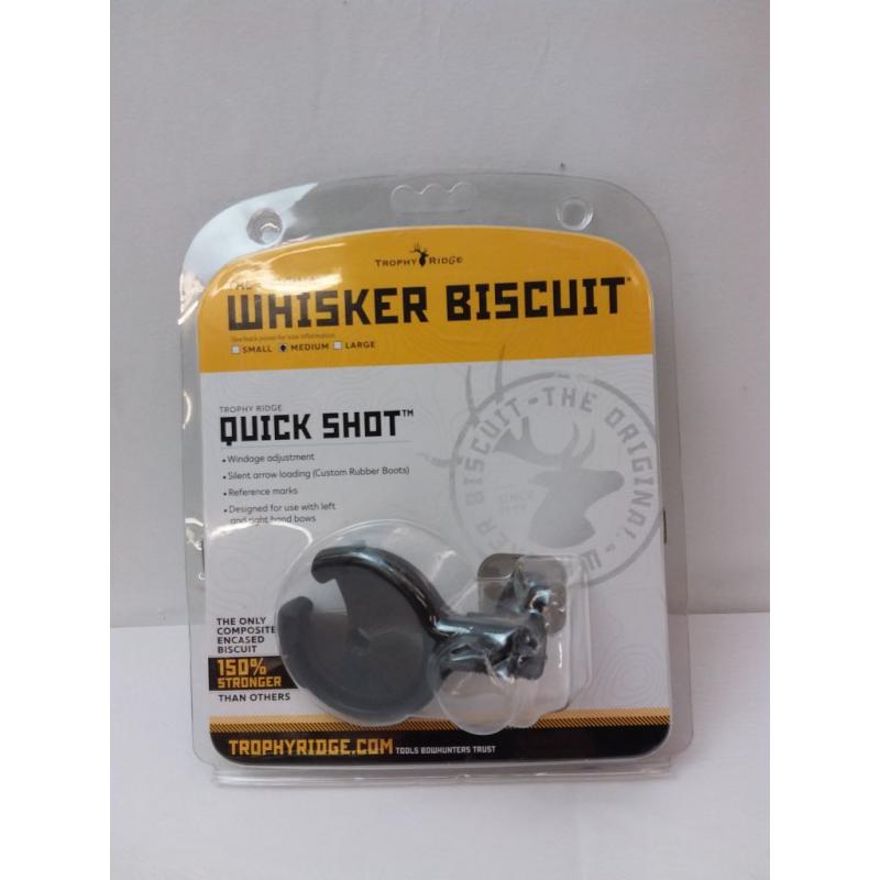 Trophy Ridge Quick Shot Whisker Biscuit® – Black – Medium