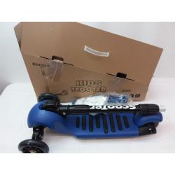 Banne Scooter Height Adjustable Learn to Steer Classic Blue